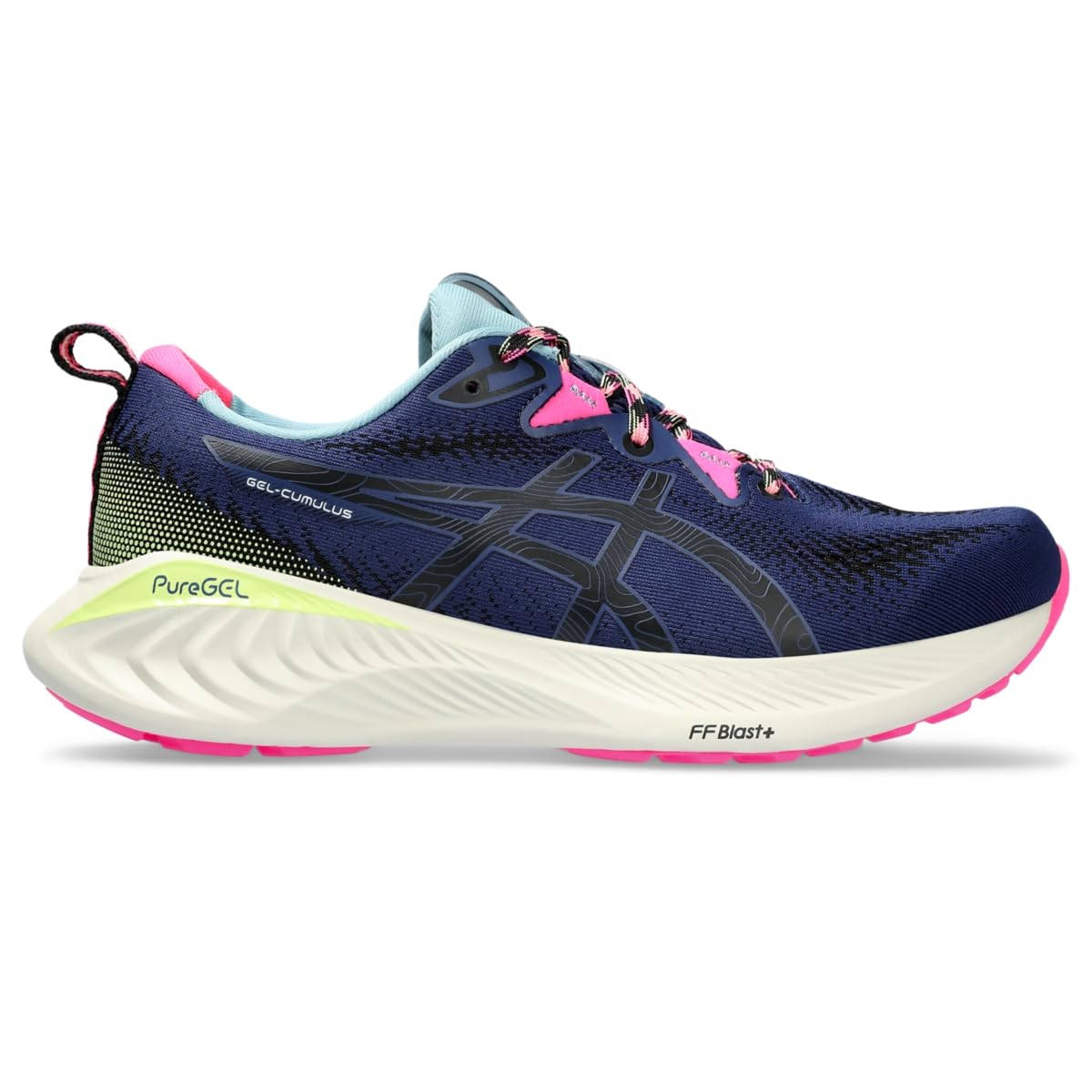 ASICS Women's Gel-Cumulus 25 Trail Running Shoes - Lightweight Cushioned for Long Distance & Outdoor Trails - Perfect for Hiking, Jogging, and Fitness Training