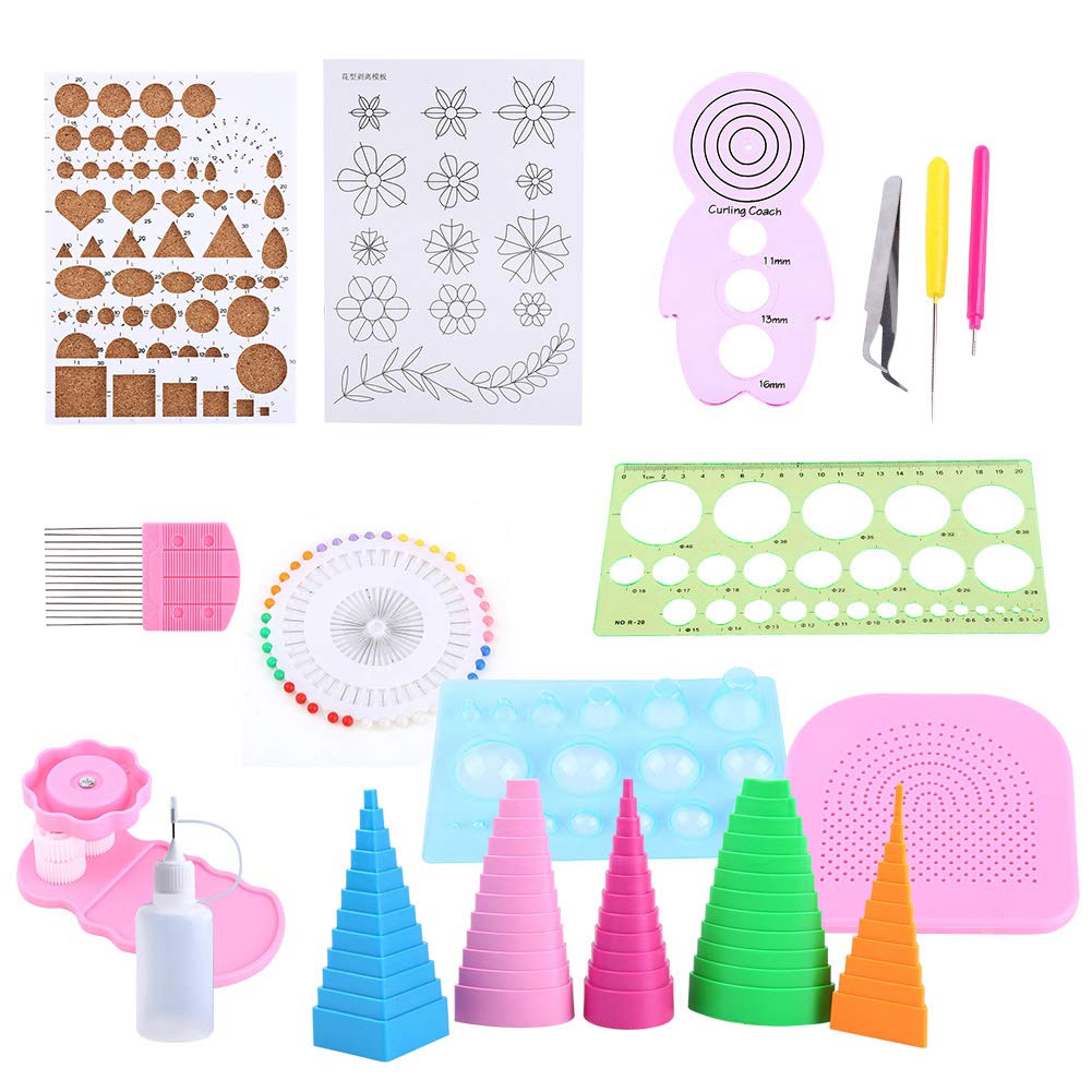 Demeras Slotted Paper Quilling Tools Set - Durable Quilling Pen for DIY Craft Projects, Flower Patterns & Paper Art Creations - Perfect for Scrapbooking, Card Making, and Home Decor