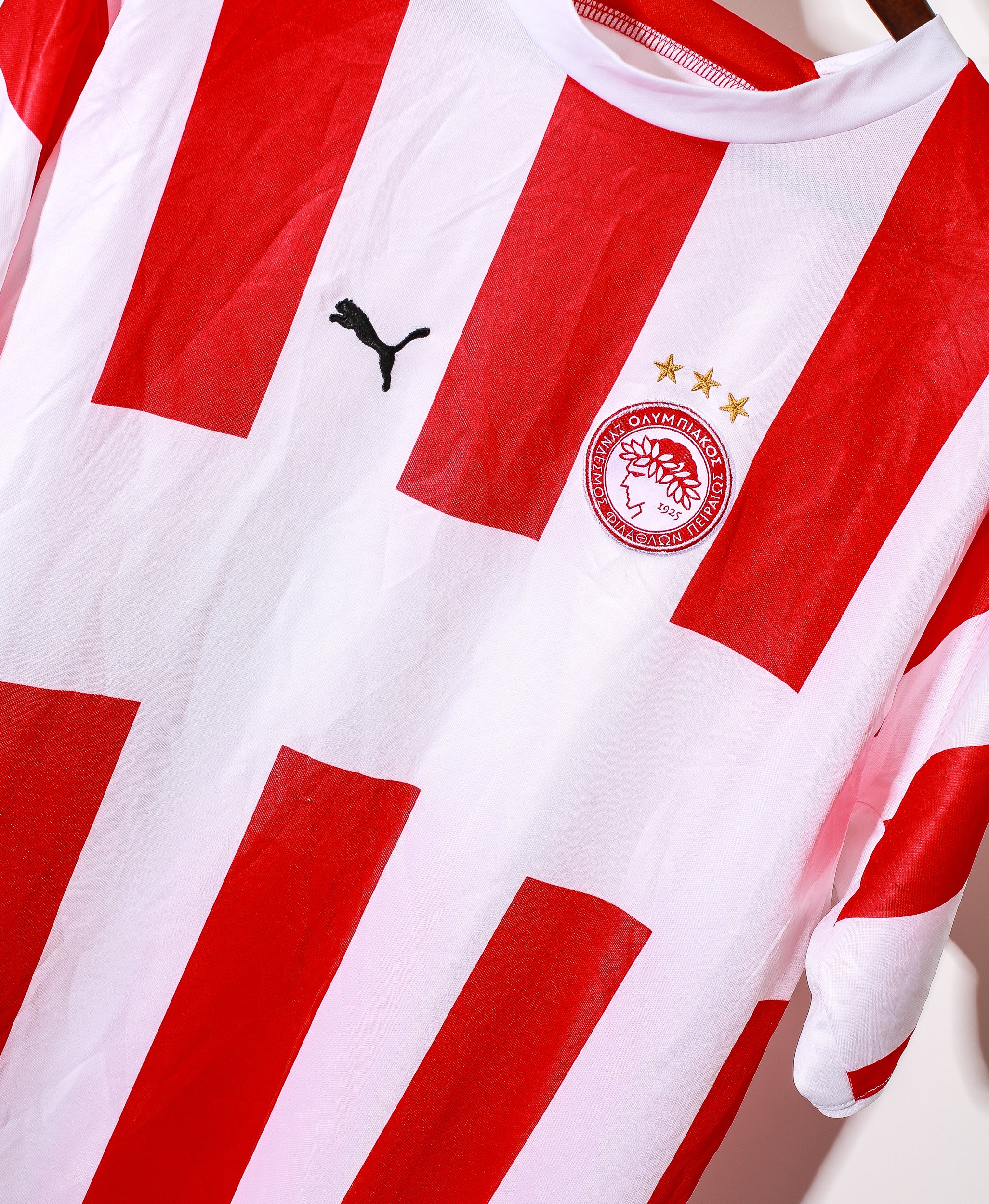 2006 Olympiacos FC Home Jersey - XL Size | Authentic Soccer Shirt for Fans & Collectors | Perfect for Matchdays, Gifts & Memorabilia