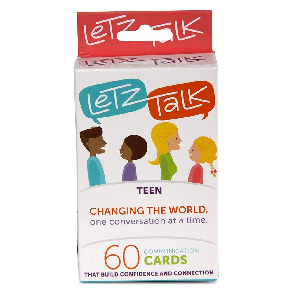 Teen Conversation Cards - Build Confidence & Emotional Intelligence with Communication Cards for Family Games, Classroom & Therapy - Perfect for Easter Basket Stuffers & Social Skills Development