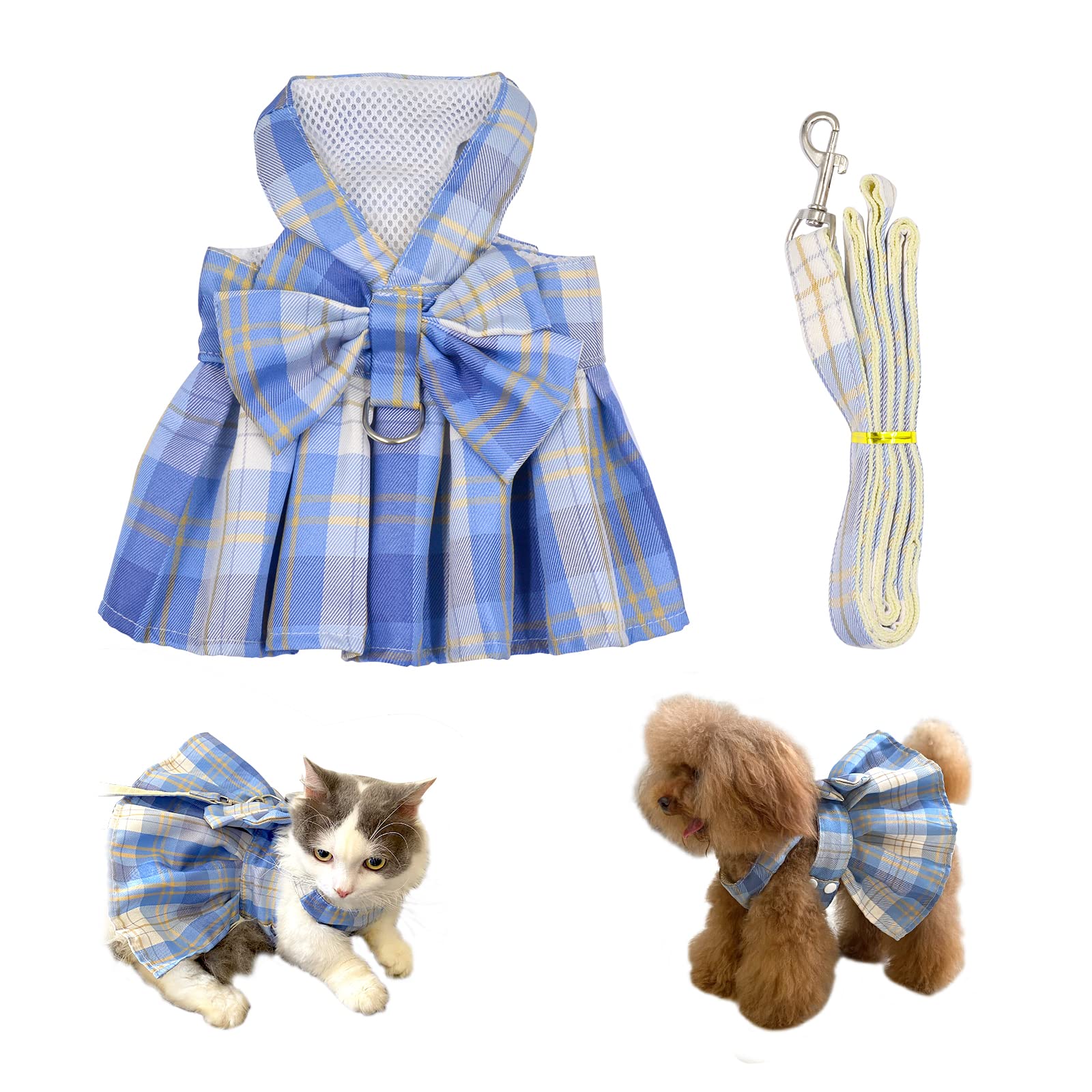 Riyanon Dog Dresses - Cute Pet Clothes for Small Dogs | Christmas, Thanksgiving & Easter Outfits | Perfect for Walking & Photo Shoots | Adorable Dog Fashion for Special Occasions