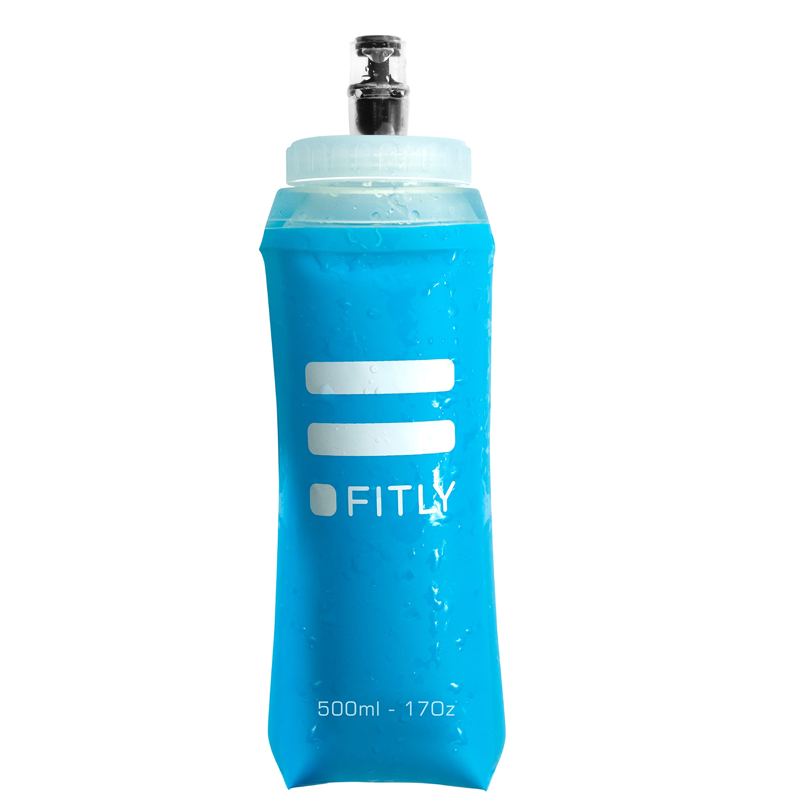 Collapsible Soft Flask - Hydration Bottle for Running, Hiking & Cycling - Compact Water Bottle for Outdoor Sports