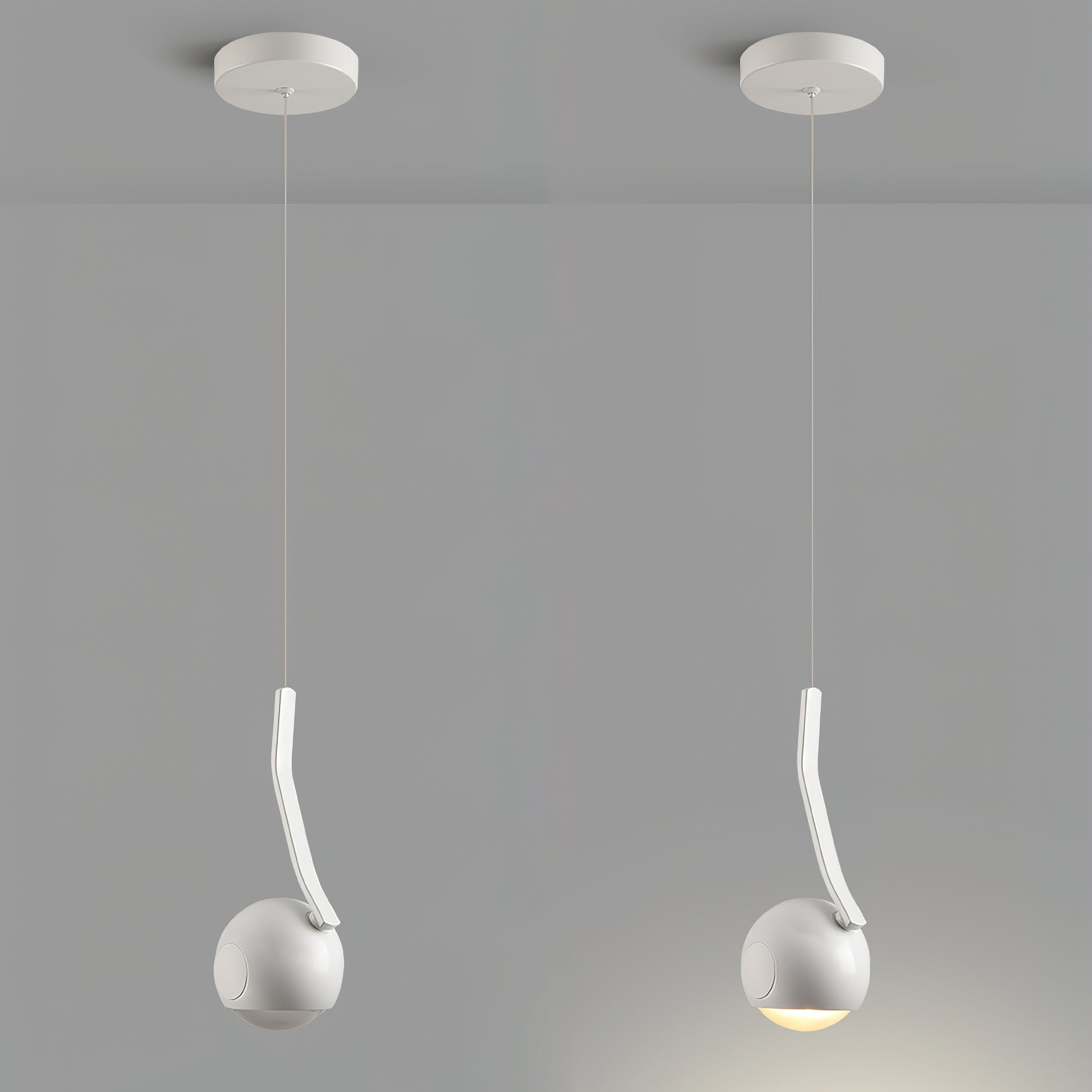 Chalfis Modern Pendant Light - Elegant Hanging Lamp for Kitchen Island, Dining Room, and Living Room Decor - Energy Efficient LED Lighting Fixture