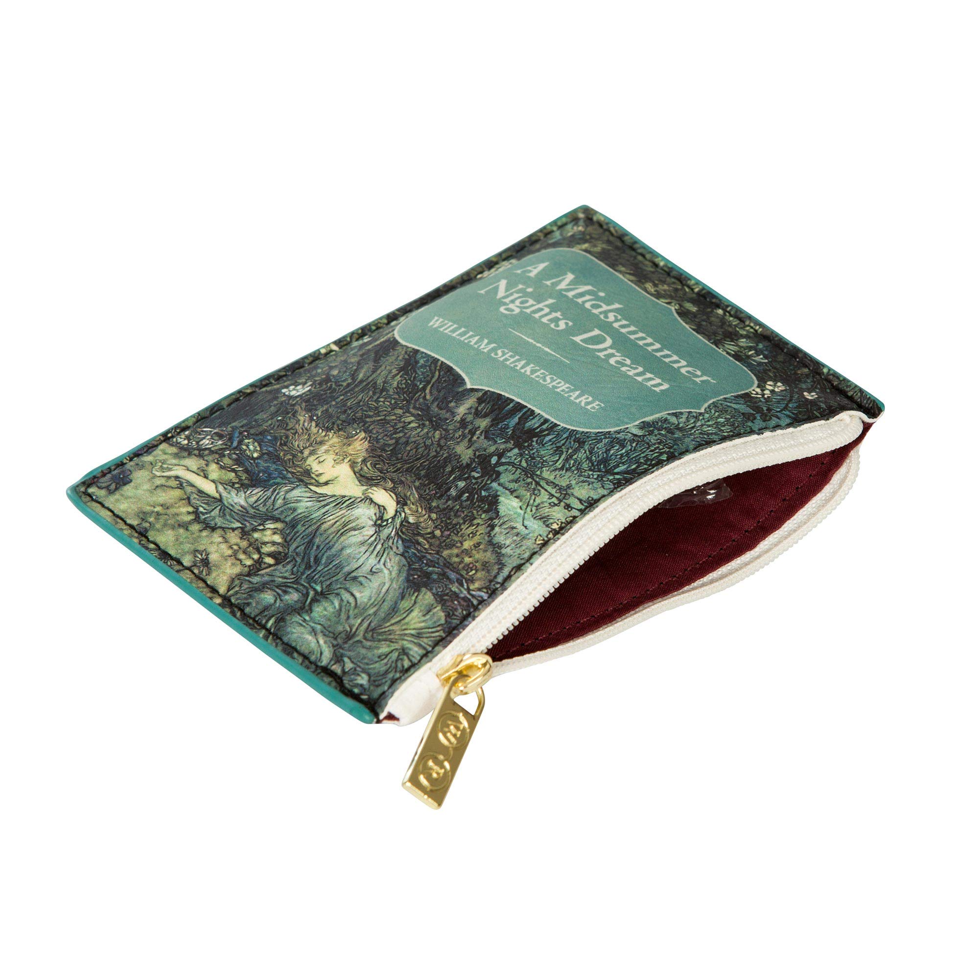 Themed Book Coin Purse for Book Lovers - Perfect Literary Gift for Book Clubs, Readers & Writers - Stylish Women's Wallet for Coins & Small Items - Great for Book Fairs, Reading Events & Daily Use