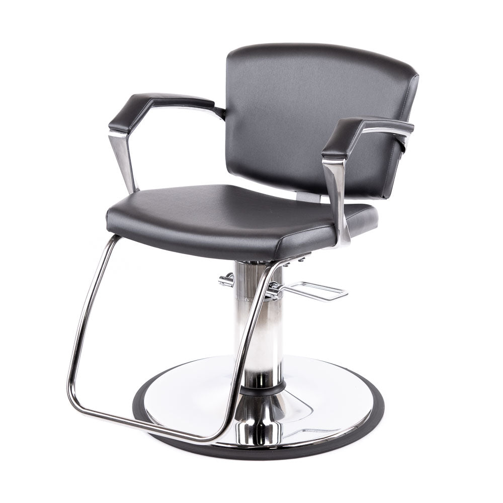 Adarna Professional Salon Styling Chair - Adjustable Hydraulic Hairdressing Chair for Barber & Beauty Salon - Perfect for Haircuts, Styling & Makeup