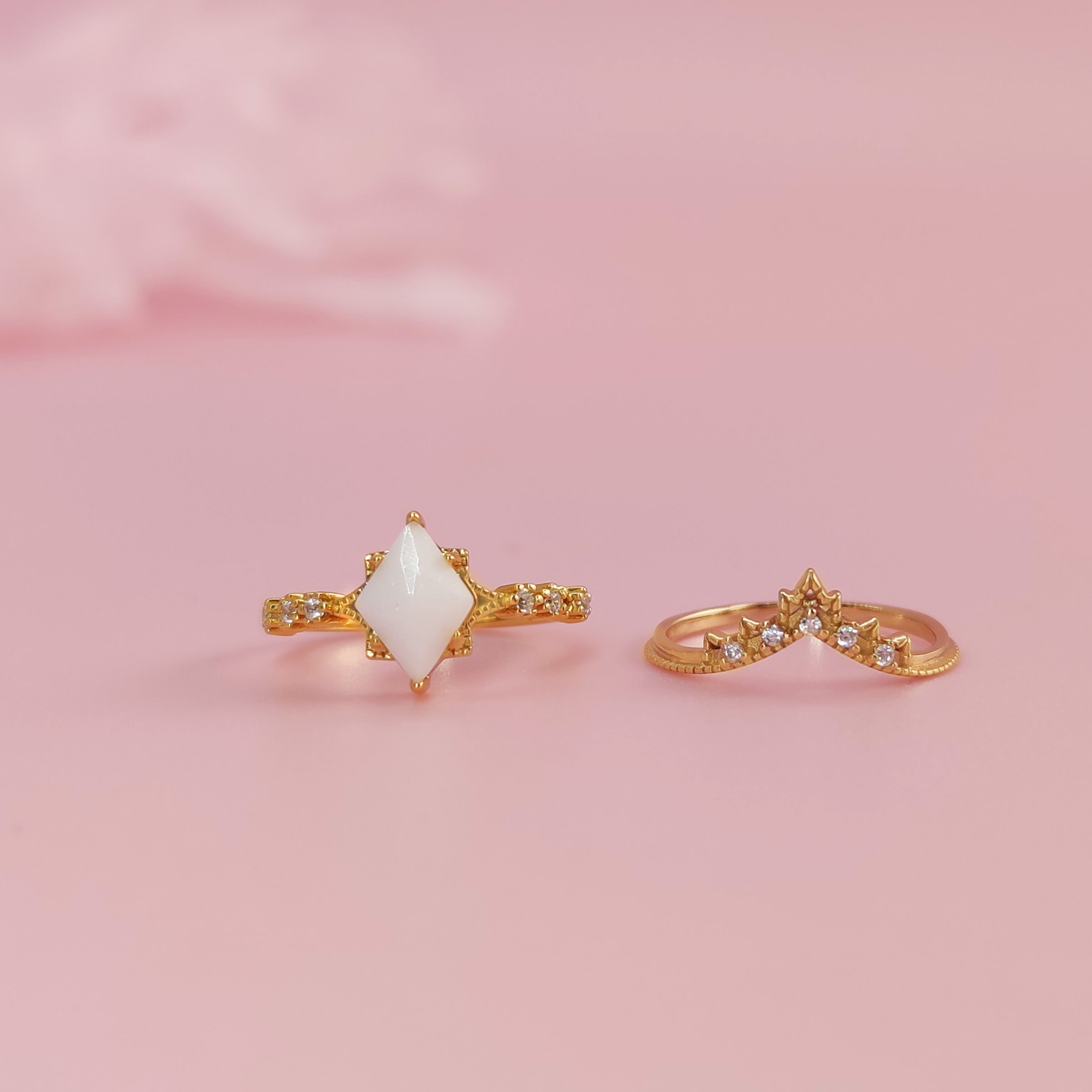 Celestial Whisper Solid Gold Breastmilk Jewelry Set - Elegant Keepsake for Nursing Moms, Perfect Mother's Day Gift & Memorial Jewelry for Breastfeeding Journey