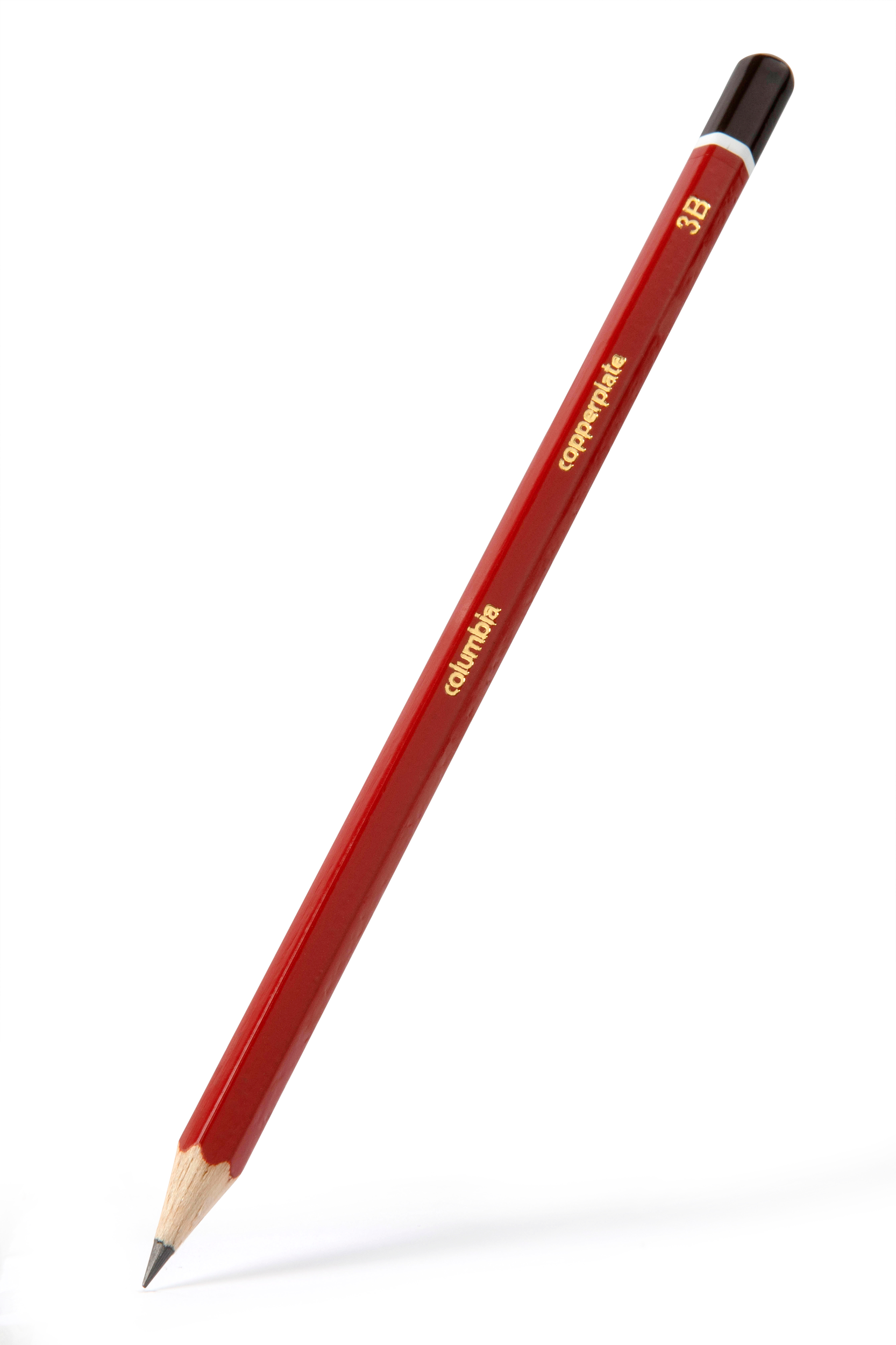 3B Pencil Columbia Copperplate - Hexagonal Graphite Pencils, 20-Pack for Sketching, Drawing & Writing - Perfect for Artists, Students & Office Use