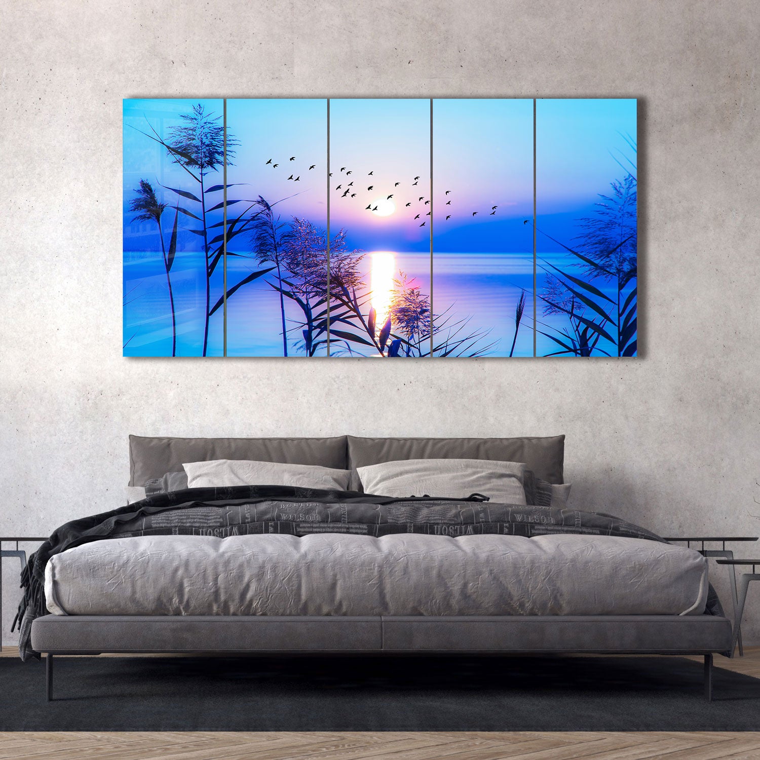 Deep Sunset - Stunning Sunset Photography Wall Art for Home & Office Decor | Perfect for Living Rooms, Bedrooms & Offices