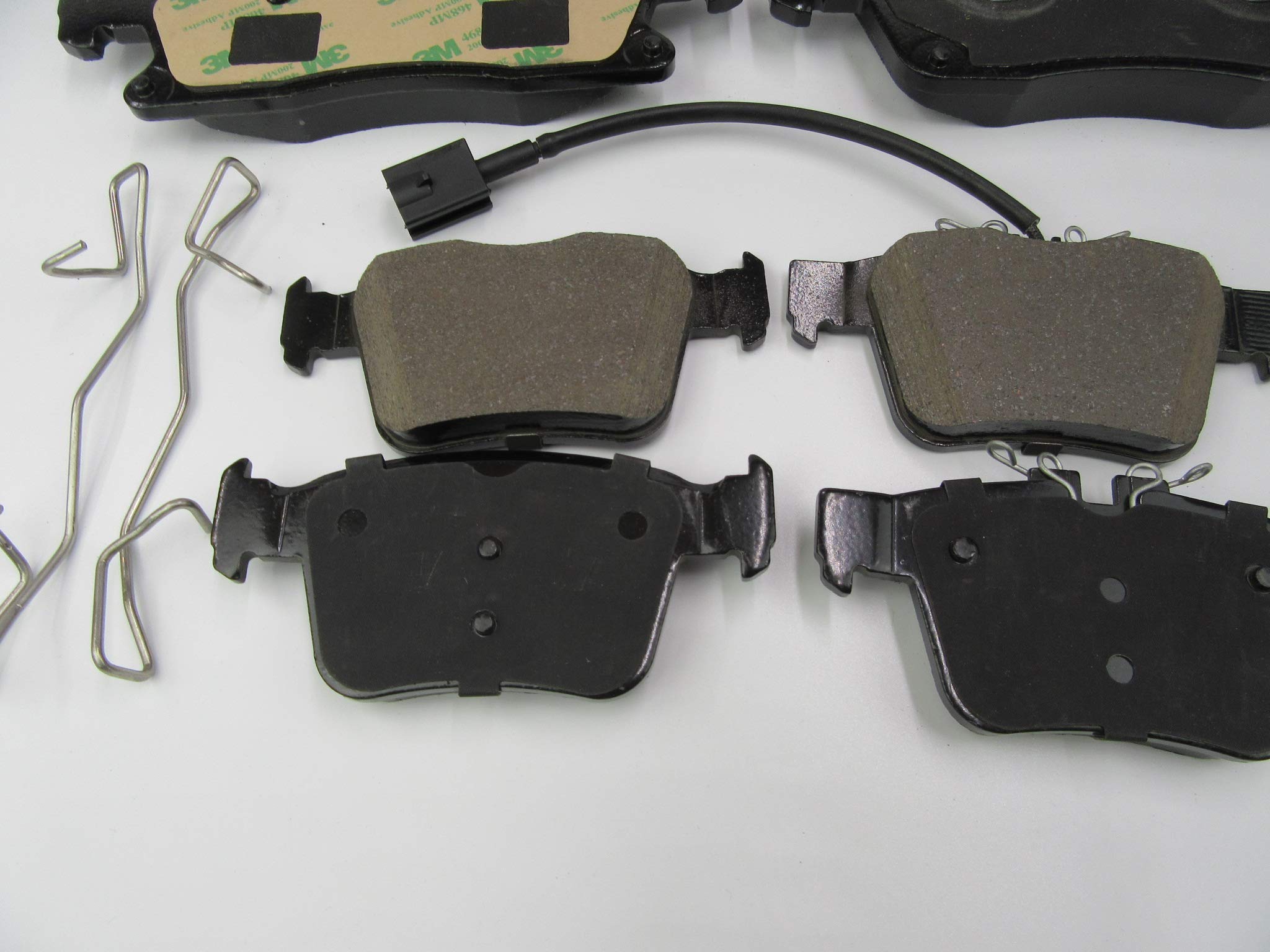 High-Performance Replacement Front & Rear Brake Pads for Maserati Levante Base - Low Dust Formula #603 - Perfect for City Driving & Highway Commuting