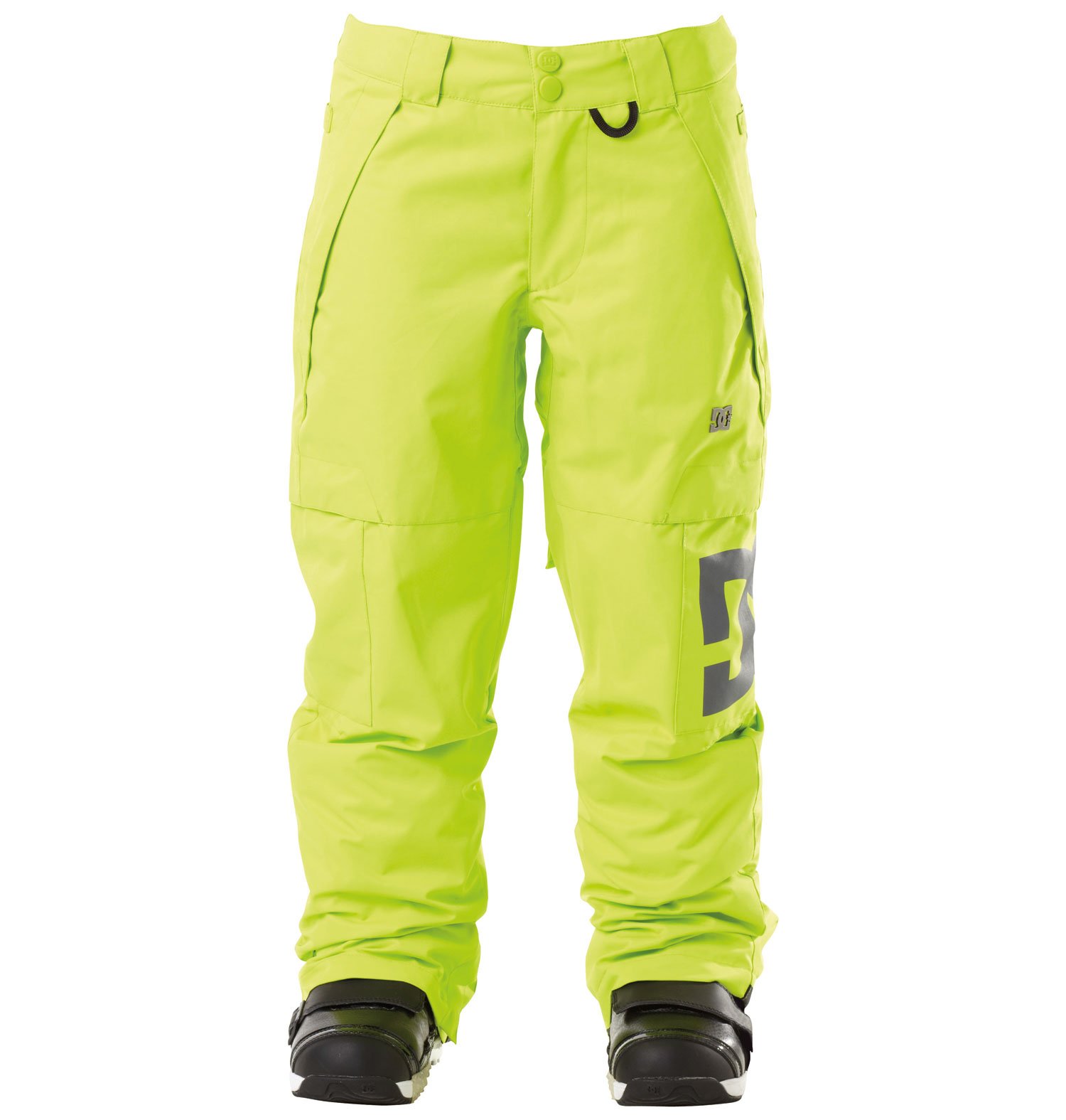 DC Shoes Boys Banshee K 13 Sneakers - XL Size - Green Lime Color | Skateboarding & Casual Wear for Active Kids
