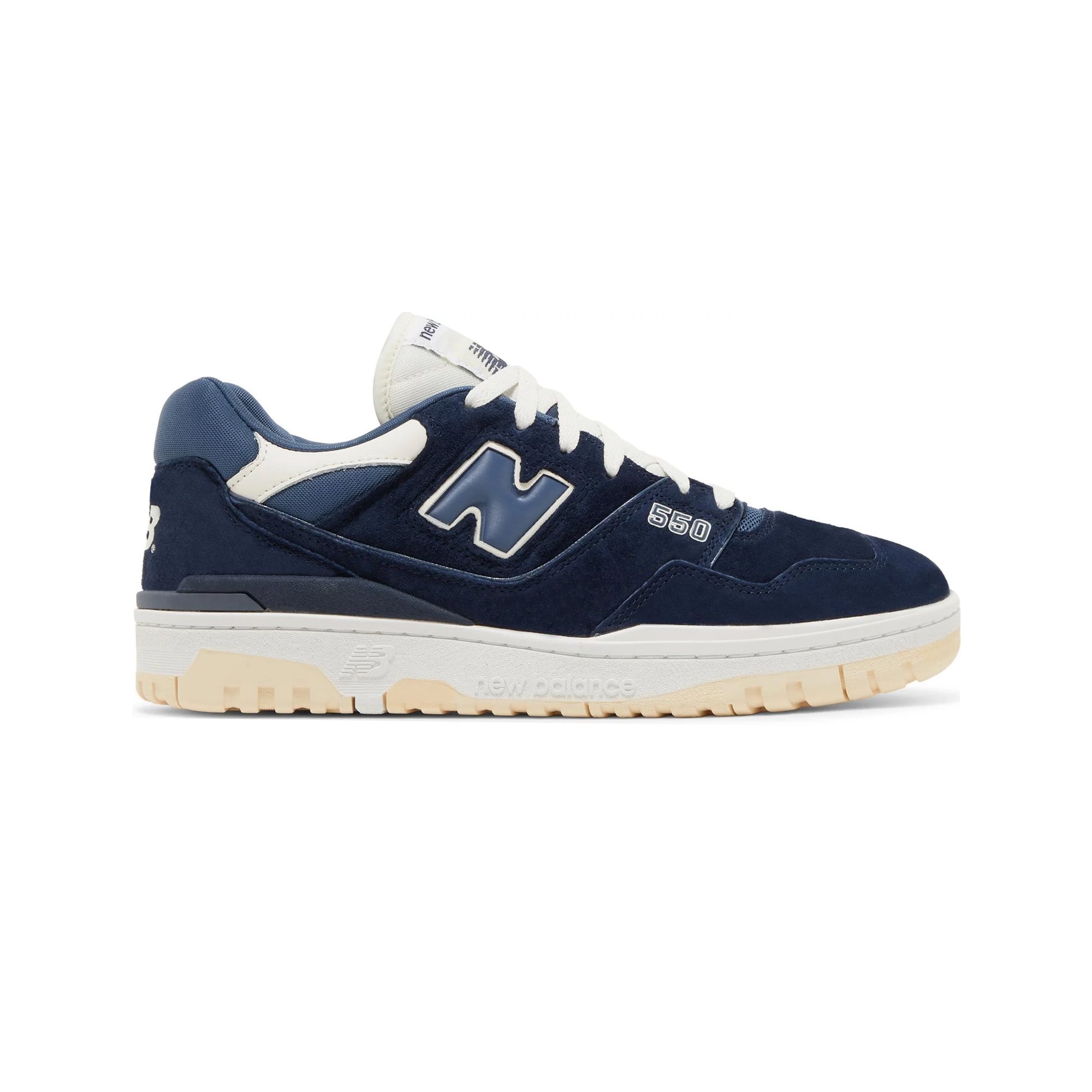 Premium 550 'Natural Indigo Suede' Sneakers (2022) - Trendy Casual Shoes for Men & Women | Perfect for Streetwear, Work & Everyday Comfort