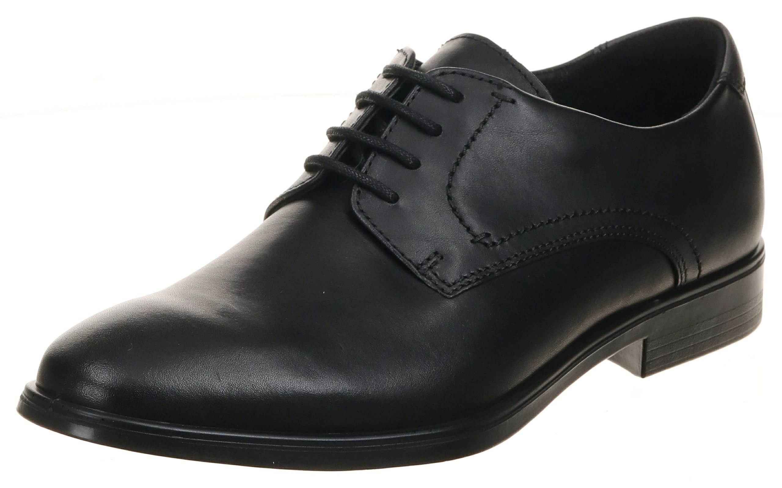 ECCO Men's Melbourne Tie Oxford - Comfortable Leather Dress Shoes for Business & Casual Wear | Perfect for Office, Weddings & Formal Events
