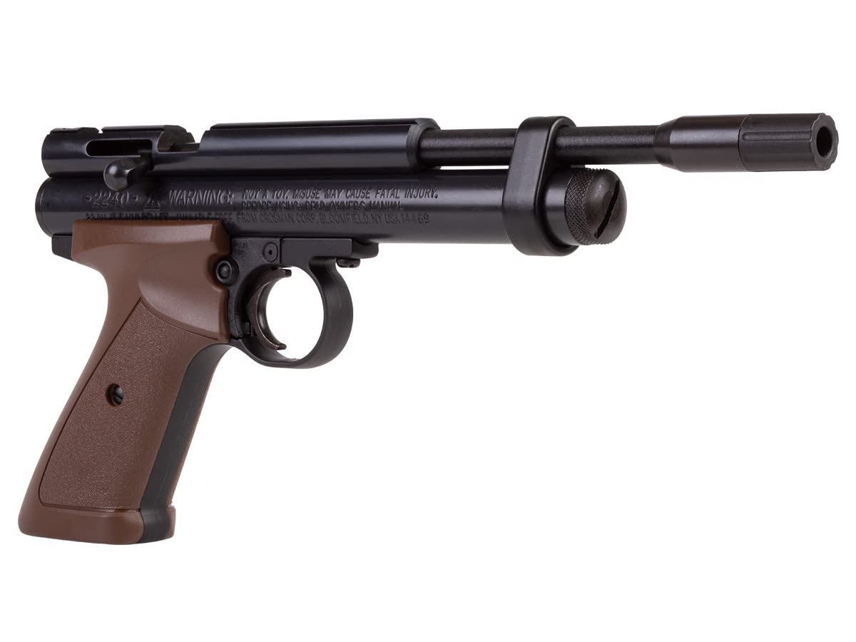 Crosman 2240XL CO2 Air Pistol .22 Caliber with Steel Breech - Perfect for Target Shooting, Plinking & Small Game Hunting