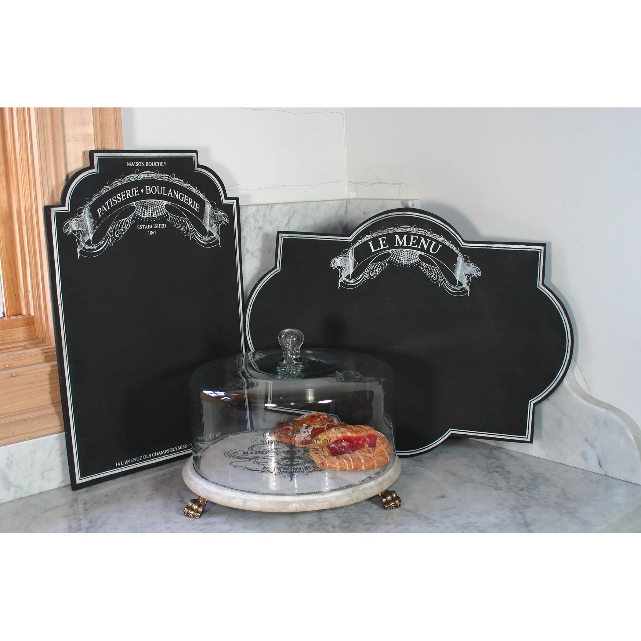 Elk Lighting CHALK008/S2 Chalk Menu Board - Reusable Chalkboard for Restaurants, Cafes & Home Kitchen - Perfect for Daily Specials, Menu Display & Creative Writing