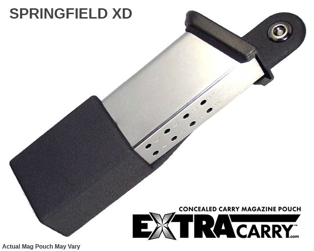 Springfield XD 45 ACP 13 Round Magazine Pouch - Tactical Gun Holster for Concealed Carry & Range Shooting Accessories