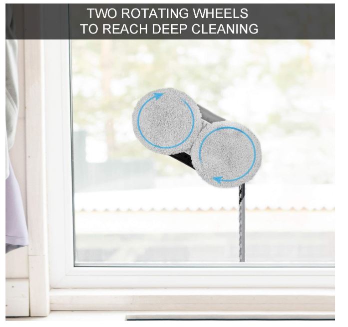 Automatic Window Cleaning Robot - Smart AI-Powered Glass Cleaner for Home & Office - Effortless Streak-Free Shine - Perfect for High-Rise Buildings & Hard-to-Reach Windows