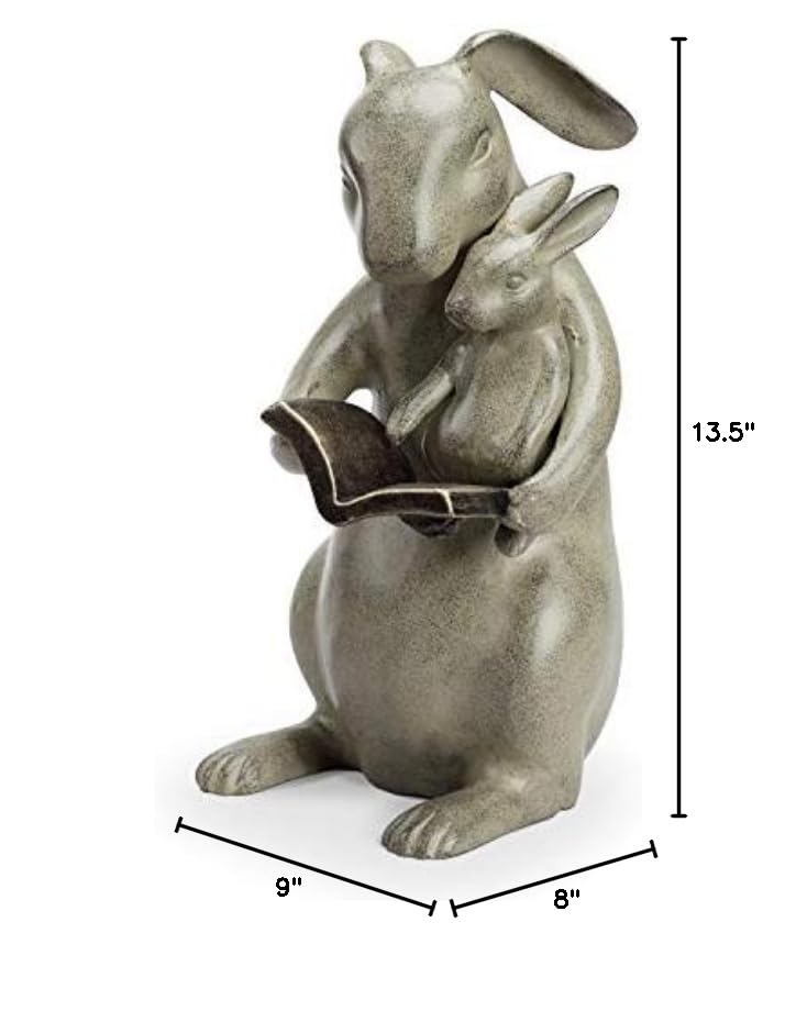 SPI Sharing a Story Garden Sculpture - Handcrafted Outdoor Statue for Storytelling & Garden Decor - Perfect for Backyard, Patio, and Landscape Design