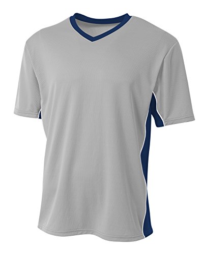 Silver/Navy