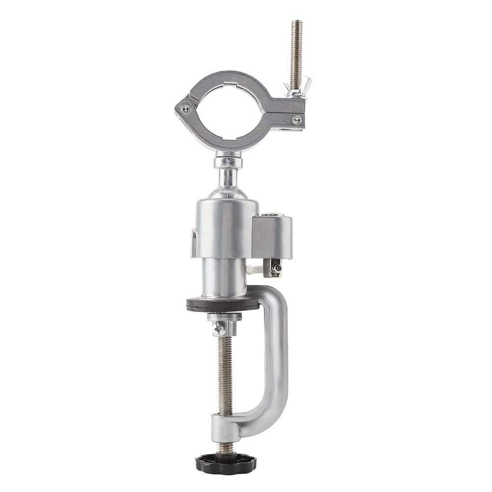 FTVOGUE Aluminum Alloy Electric Drill Stand Holder - Heavy Duty Clamp-on Bench Vise for Grinder & Cutting Tools | Perfect for DIY Projects, Woodworking & Metalworking