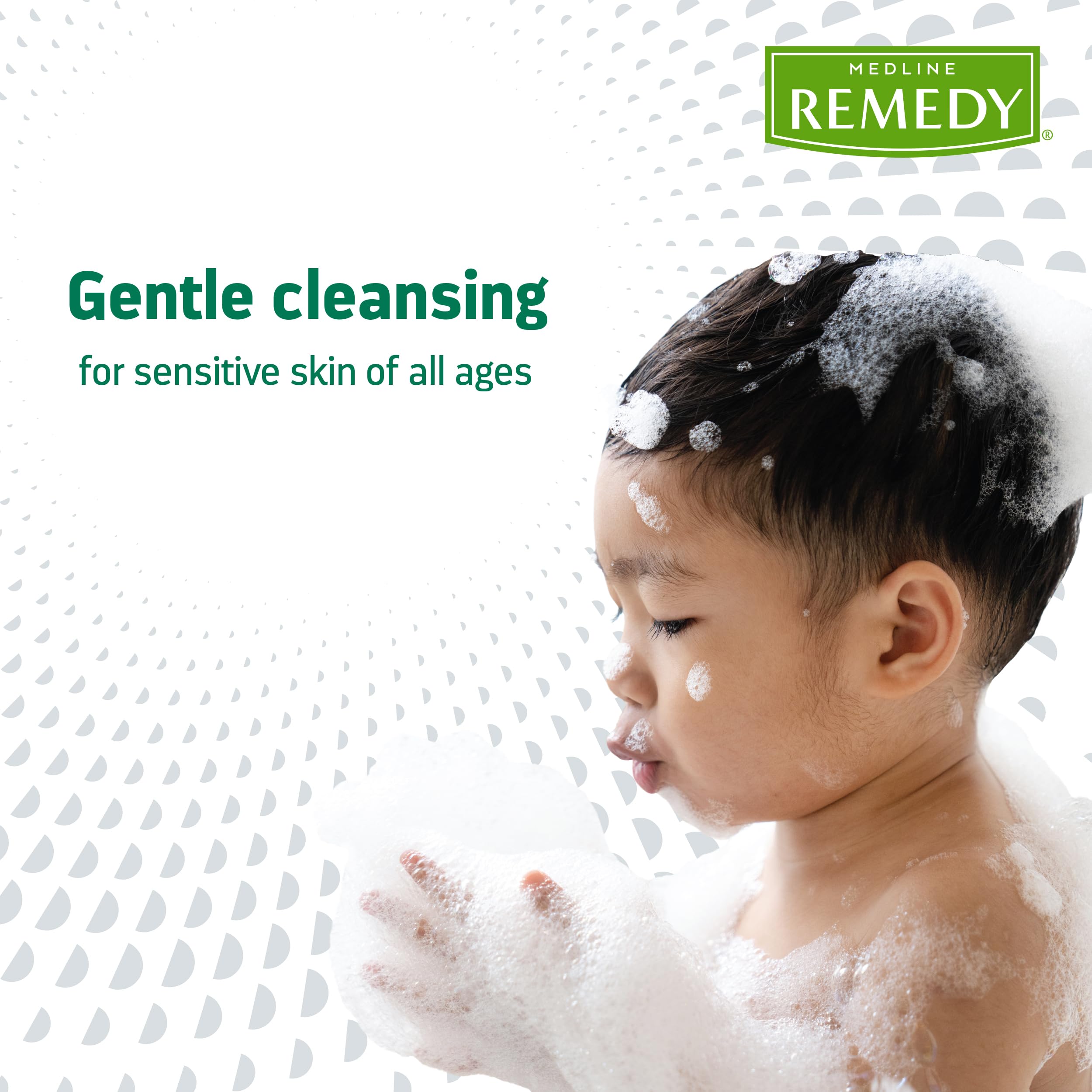 Medline Remedy Clinical Shampoo & Body Wash - Gentle Cleansing Formula for Sensitive Skin (4 oz, Pack of 48) | Moisturizing & Soothing | Ideal for Hospitals, Nursing Homes & Home Care Use