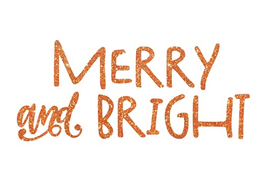 Orange Glitter