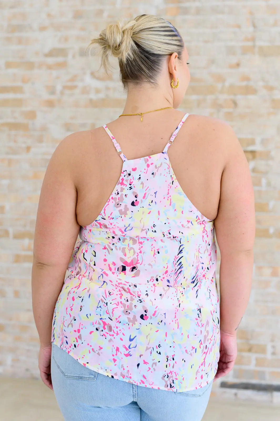 Going Out Printed Cami Top - Women's Fashion Tank Top for Casual Wear, Night Out, and Summer Outfits | Perfect for Parties, Dates, and Beach Vacations