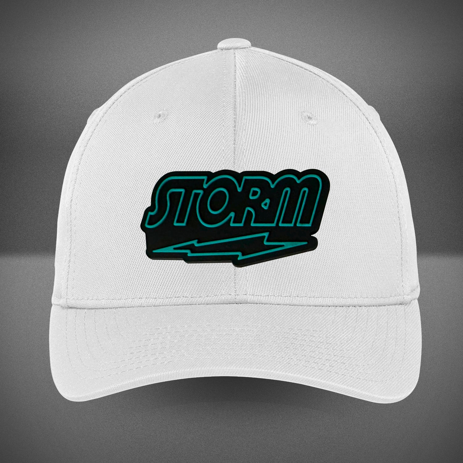 Storm Flexfit Performance Cap - Adjustable Baseball Hat for Men & Women - Breathable & Comfortable - Perfect for Running, Golf, Outdoor Sports (White)