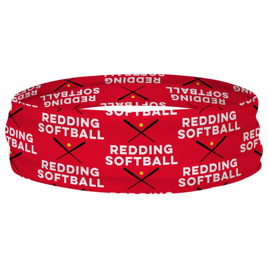 Custom RokBAND Multi-Functional Softball Neck Gaiter & Headband with Team Name Pattern - Perfect for Outdoor Sports, Team Events & Cold Weather Protection