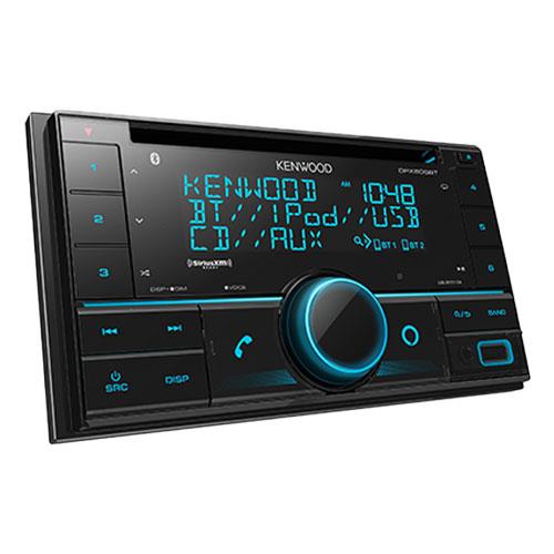Kenwood DPX505BT 2 Din Bluetooth Car Stereo with CD Player - In-Dash Receiver for Hands-Free Calling & Music Streaming - Perfect for Road Trips & Daily Commutes