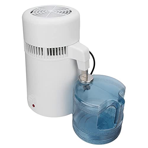 304不锈钢4L纯水蒸馏机 高效水净化过滤器 家用实验室健康饮水设备