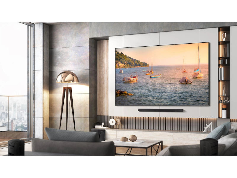 Samsung Q80C 55-Inch QLED 4K UHD Smart TV with Alexa Built-in - Perfect for Home Theater & Gaming Entertainment