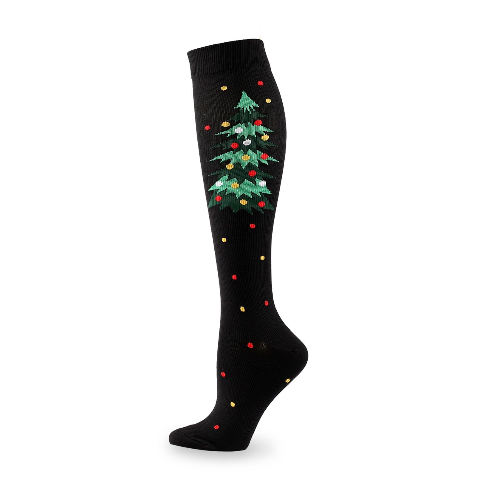 **Christmas Compression Socks for Women & Men – 20-30 mmHg Graduated Support – Best for Running, Sports & Holiday Comfort – Improve Circulation & Reduce Swelling**    *(Perfect for Running, Travel, Work, or Festive Holiday Outfits!)*