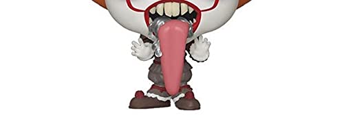 Funko Pop! Keychain - IT Chapter Two Pennywise with Dog Tongue - Collectible Horror Movie Character Keyring - Perfect for Backpacks, Keys & Horror Fans Gifts
