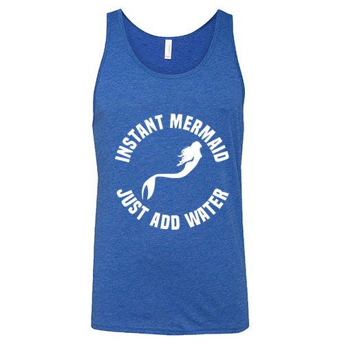 Instant Mermaid Just Add Water T-Shirt - Color Changing Unisex Top for Beach, Pool & Summer Fun
