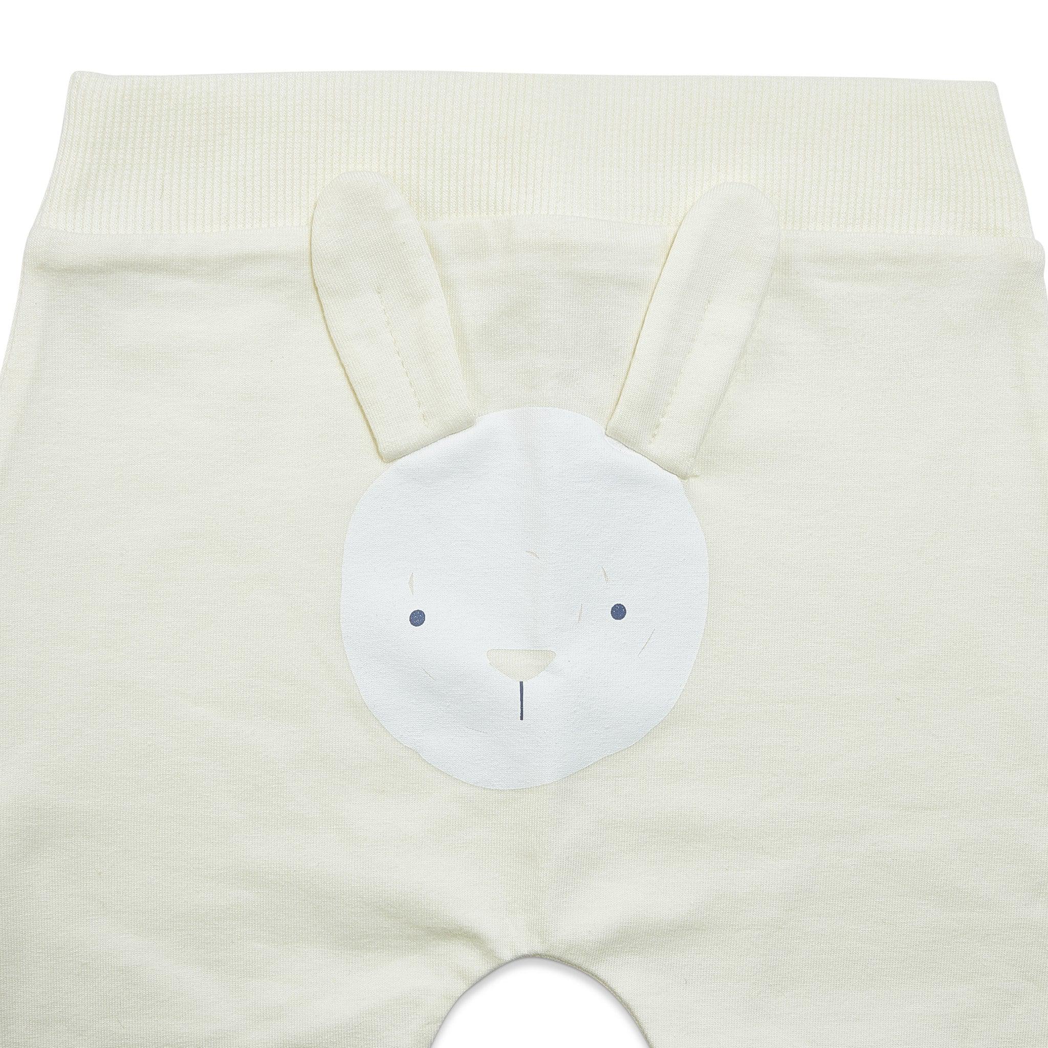 Organic Long Sleeve Bunny Pajama Set for Baby Girls - Soft Cotton Sleepwear with Sugar Cookie Print - Perfect for Nursery, Bedtime & Photoshoots