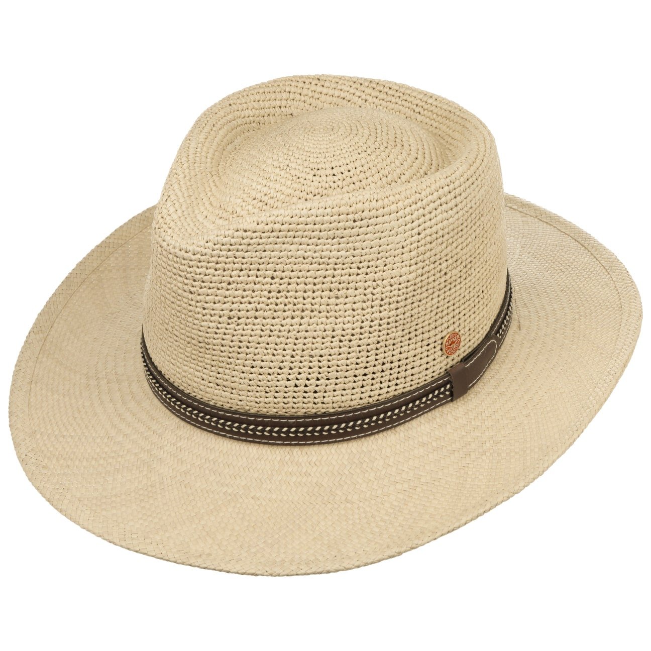Stylish Mayser Bradley Crochet Panama Hat for Women & Men - Breathable Summer Sun Hat for Beach, Travel & Outdoor Activities