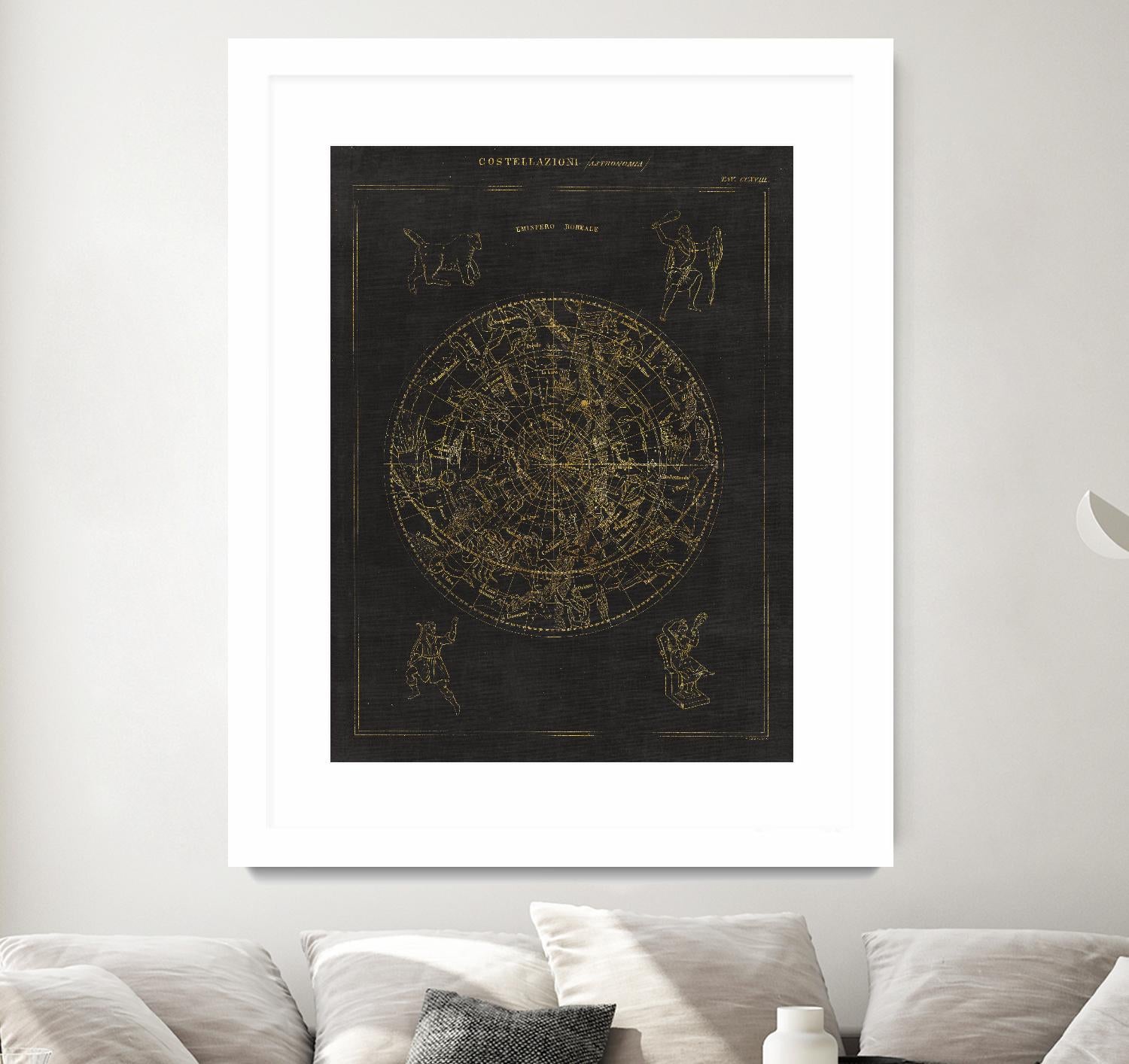 Collage Cactus IV on Graph Paper - Unique Wall Art Print for Home & Office Decor - Perfect for Living Rooms, Bedrooms, and Workspaces