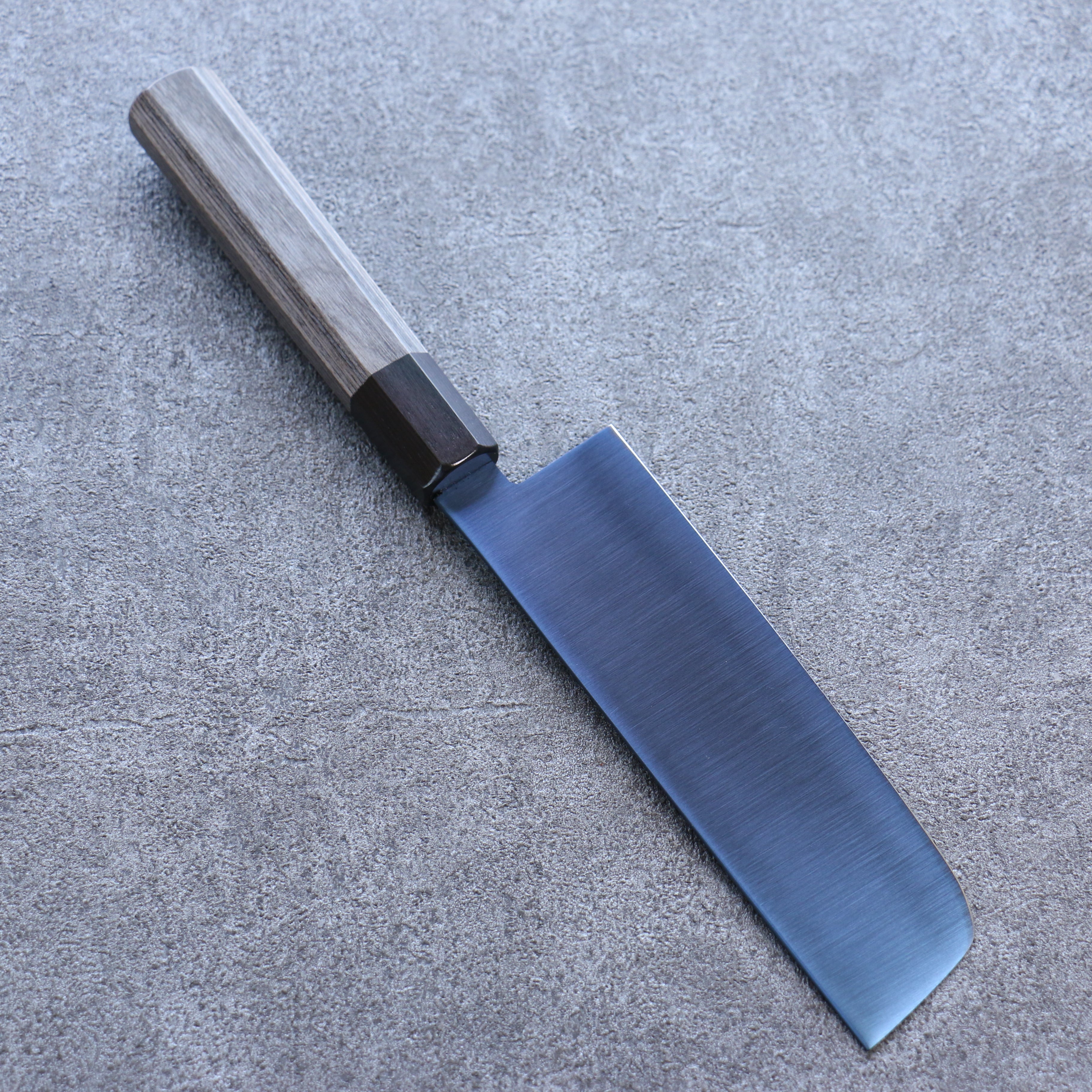 Premium Seisuke SK 85 Nakiri Knife 160mm - Japanese Stainless Steel Blade with Ion Plating & Gray Pakka Wood Handle - Perfect for Sushi, Vegetables & Asian Cuisine Prep