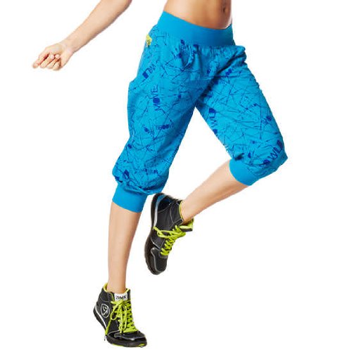 Zumba Fitness Cargo Capri Pants - Women's Workout Leggings for Dance & Yoga | Comfortable & Stylish Activewear for Gym, Running & Fitness Classes