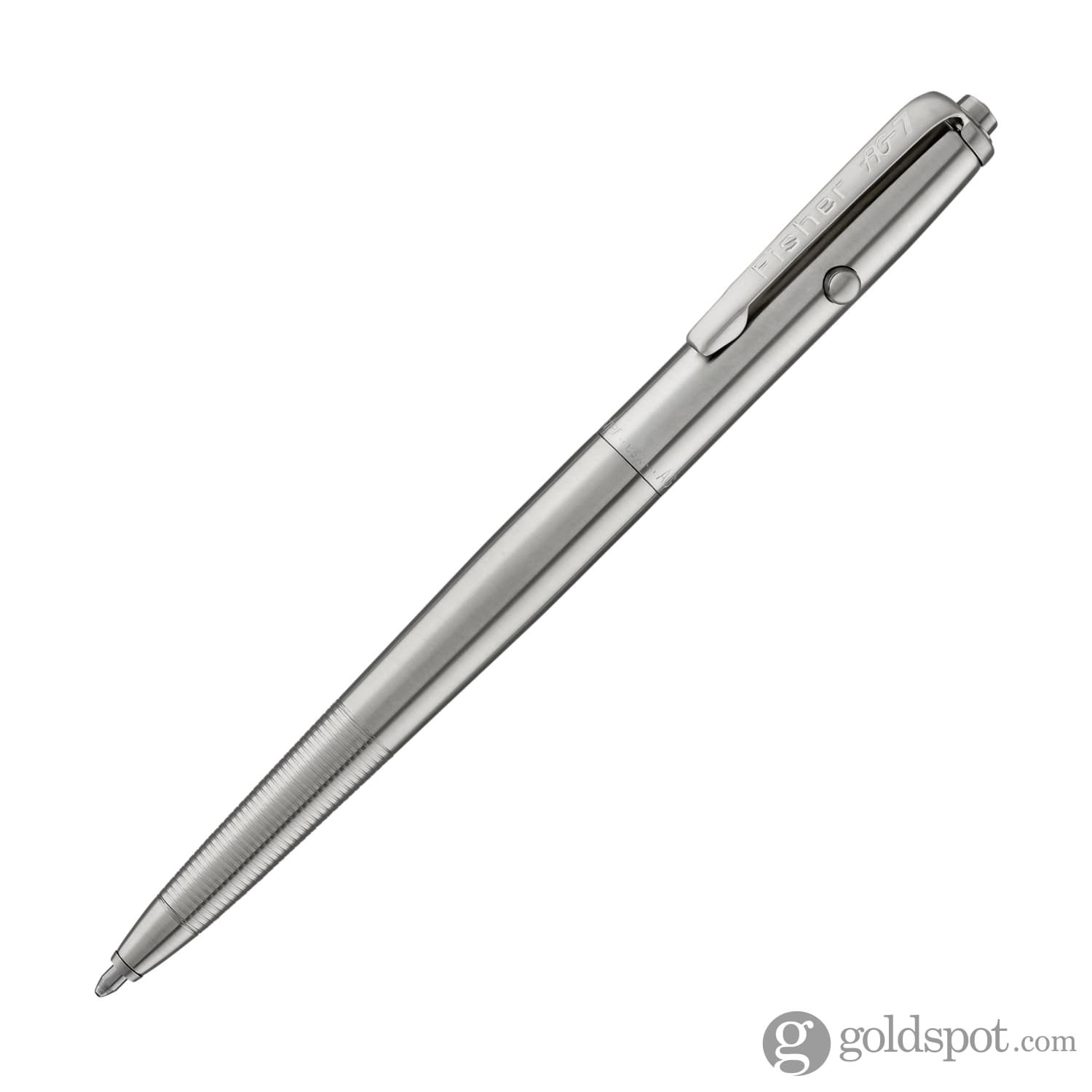 Fisher Space Pen AG7 Astronaut Ballpoint Pen - Titanium Nitride Finish - NASA-Approved for Zero Gravity Writing - Perfect for Space Enthusiasts, Collectors & Everyday Use