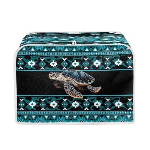 Blue and Black - Aztec Southwest Sea Turtle