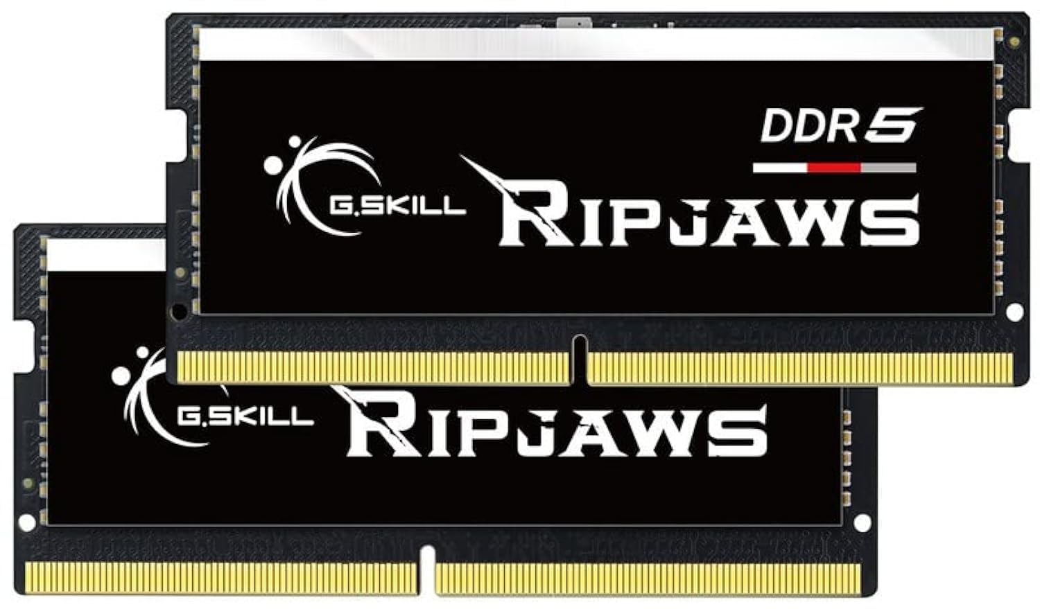 G.SKILL Ripjaws DDR5 SO-DIMM 64GB (2x32GB) 4800MHz CL40 Laptop RAM - High Performance Memory for Gaming Laptops, Workstations & Content Creation (F5-4800S4039A32GA2-RS)