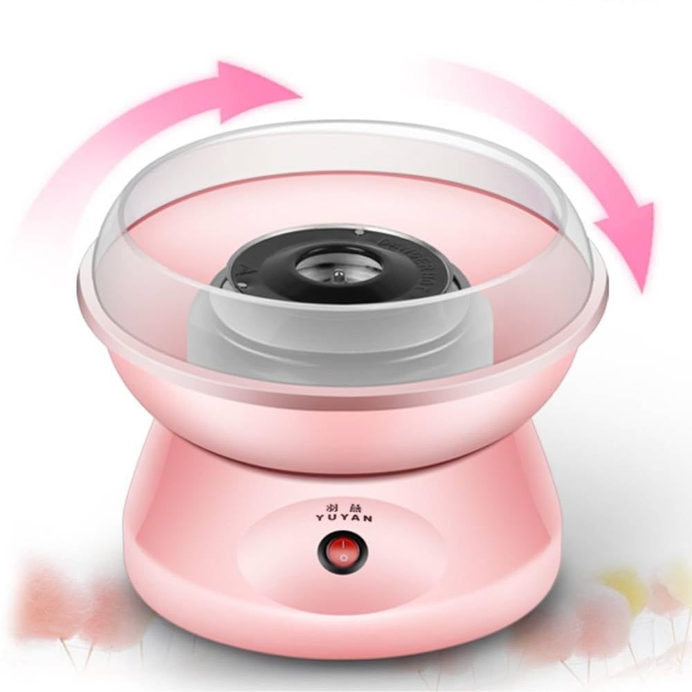Cotton Candy Machine for Kids - Mini Candy Floss Maker for Birthday Parties, Family Gatherings & Christmas Gifts | DIY Homemade Cotton Candy at Home | Perfect for Events, Carnivals & Sweet Treats