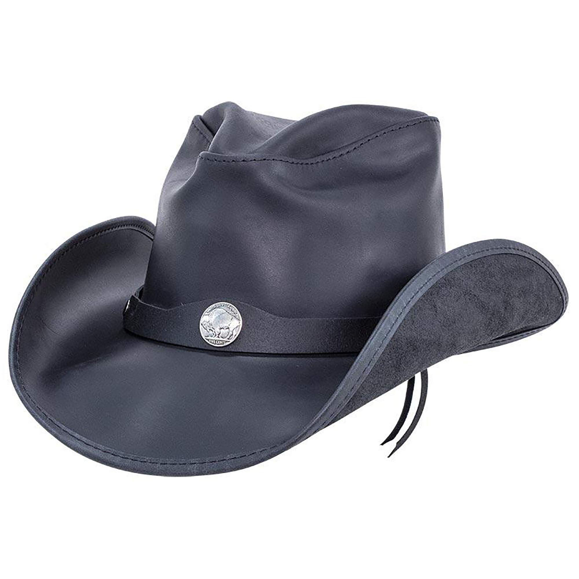 American Hat Makers Black Cowboy Hat — Premium Western Hats for Men & Women | Rodeo, Country Music Festivals & Outdoor Adventures