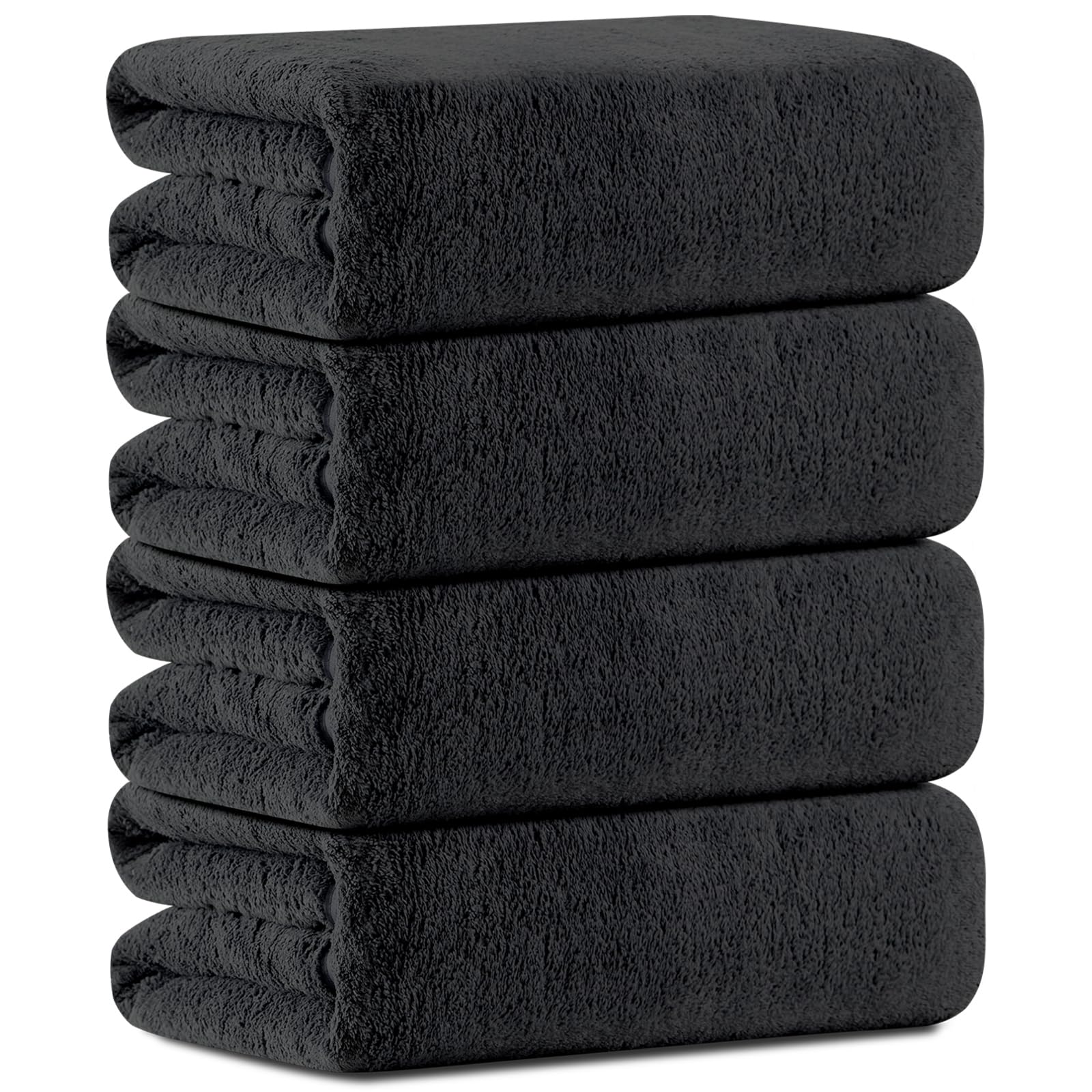 Premium Extra Large Bath Towels Set - Ultra Soft & Absorbent 35x70 Inch Bathroom Towels (8 Pieces) for Spa, Hotel, or Luxury Home Use