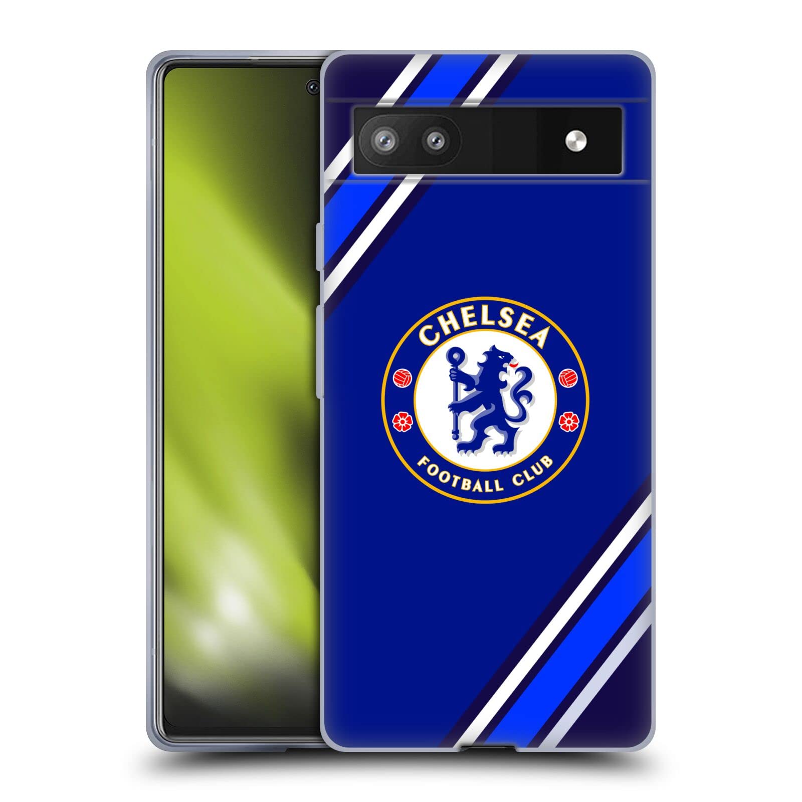 Chelsea FC Pixel 6a Case - Official Licensed Soft Gel Cover for Football Fans