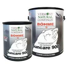 Vermont Natural Coatings & Bohme's Exterior Wood Pre-Treatment Suncare 900 Clear Gallon - Eco-Friendly Wood Protection for Decks, Fences & Outdoor Furniture - Weatherproof Sealant for UV & Moisture Resistance