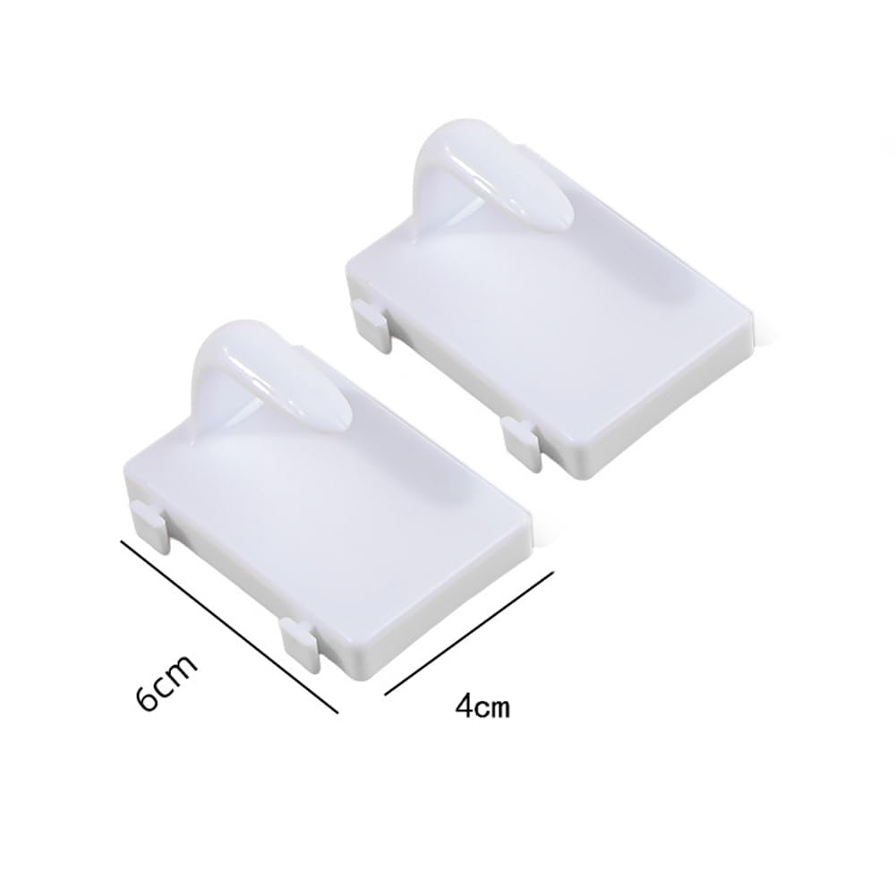 10Pcs Plastic Fake Nail Tip Practice Display Stand - Nail Art Training Holder with Base for False Nail Designs - DIY Beginner Salon Supplies for Home & Professional Use - Perfect for Nail Art Practice, Display, and Salon Demonstrations