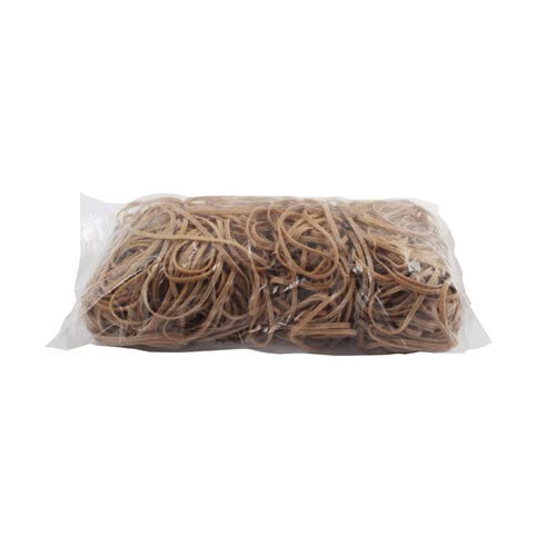 454G Size 36 Rubber Bands - Heavy Duty Elastic Bands for Office, School, Crafts, Packaging & DIY Projects (Natural Rubber, 1/4 Inch Width)