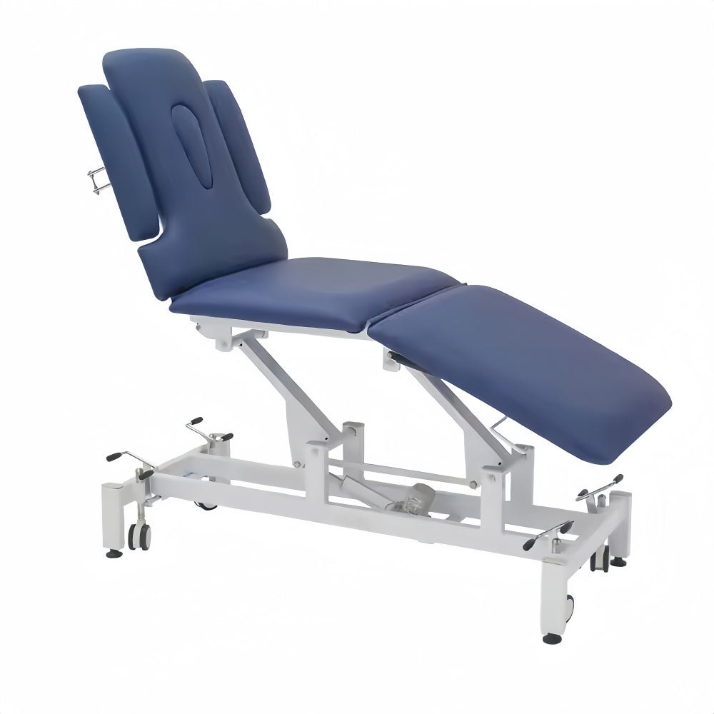 VIVANOVA® Professional Deluxe 5-Section Electric Massage Table Bed for Physical Therapy, Chiropractic & Spa - Adjustable Height for Clinics, RMT & Home Use